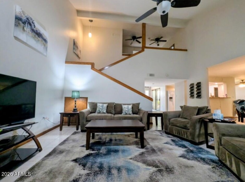 Greatroom looking at loft