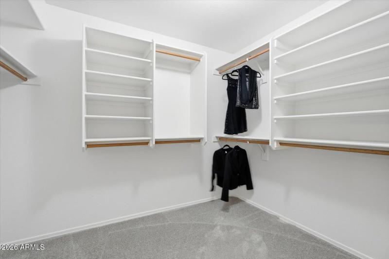 Primary Walk in Closet