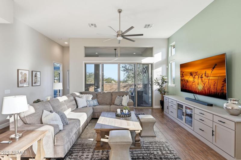 Sliders to Covered Patio