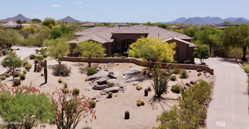 Southeast facing backyard