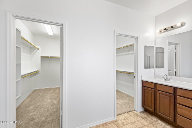 Large Primary Closet