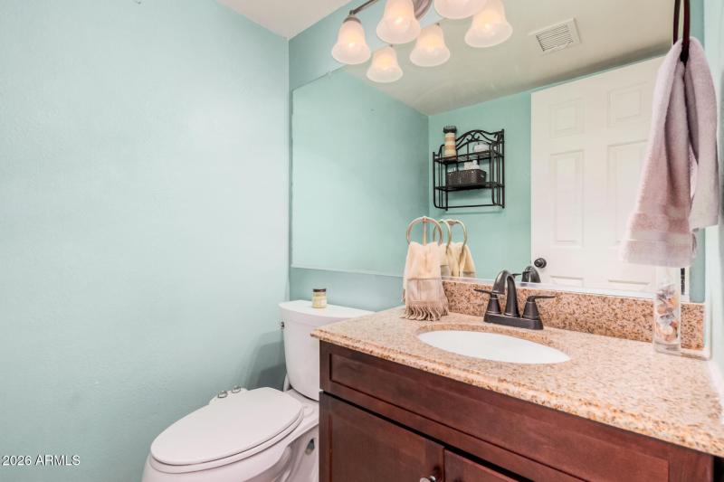 Powder room downstairs