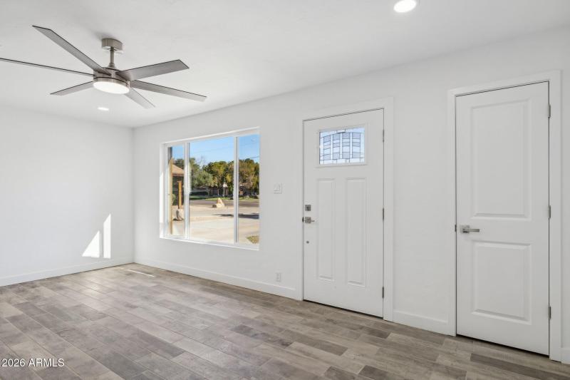 Bright Living Area Entry View