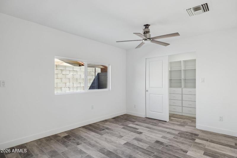 Bedroom with Walk-In Closet