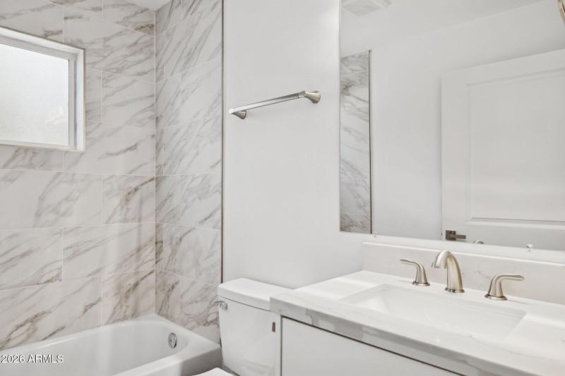 Updated Tub Shower Bathroom