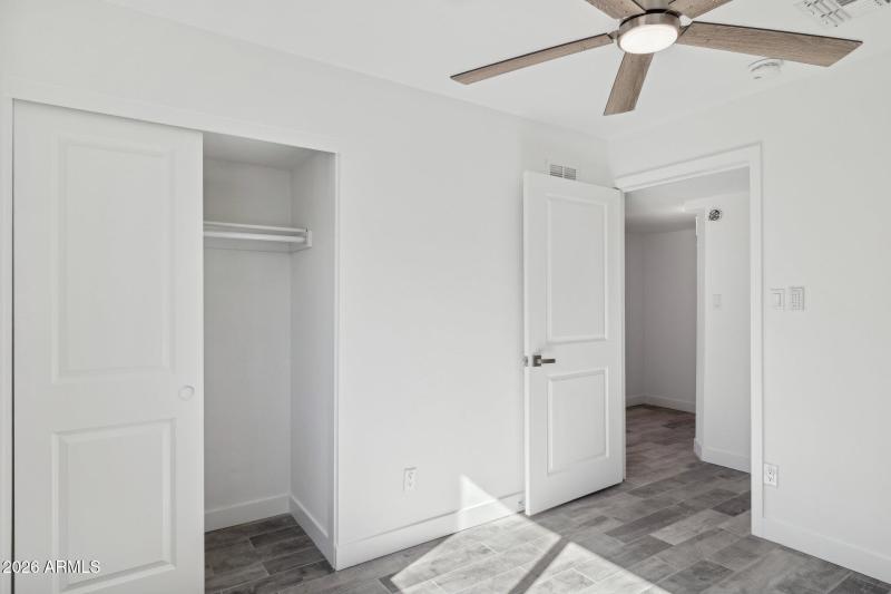 Bedroom with Closet Space