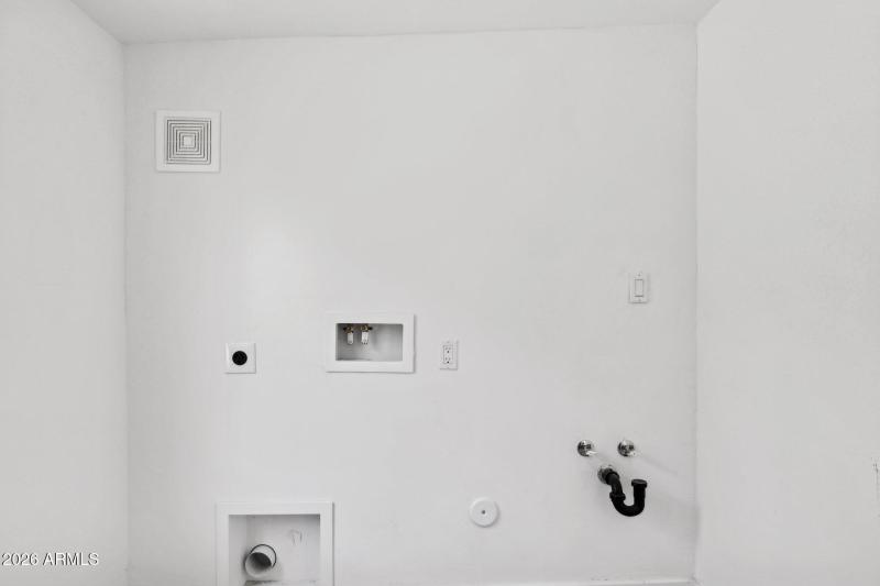 Laundry Room Hookups