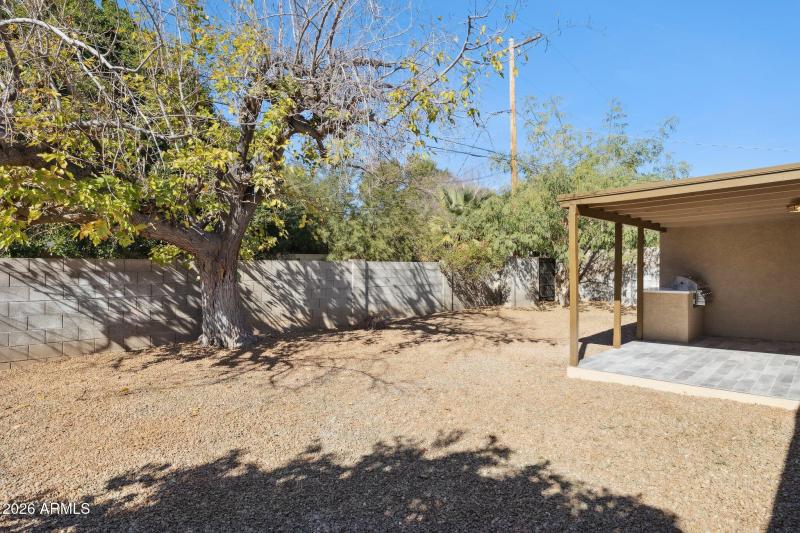 Spacious Yard with Patio