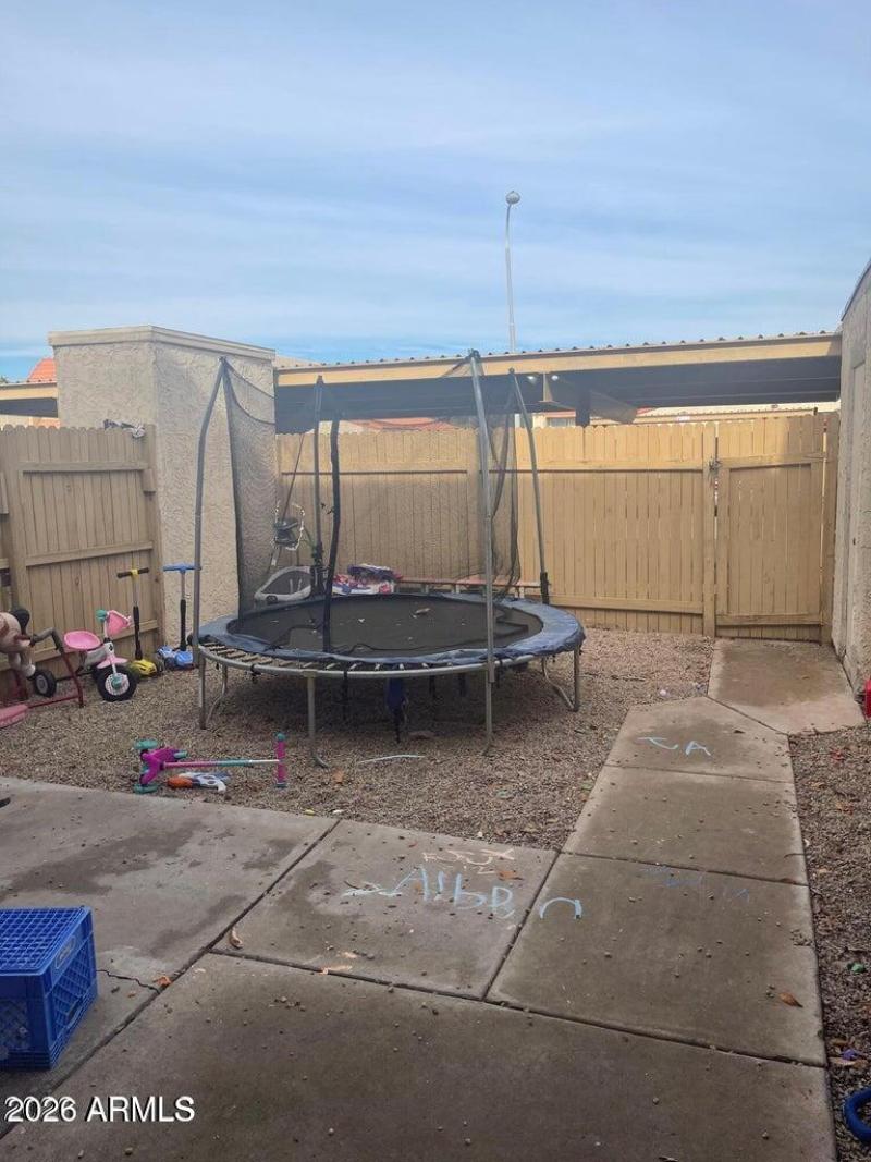 4834 W. Rose Ln. Backyard