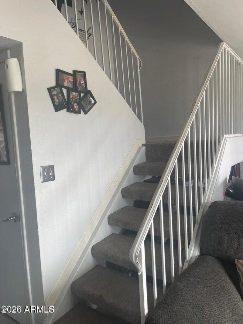 4834 W. Rose Ln. Staircase