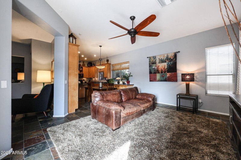 FAMILY ROOM IS IN THE BACK OF HOME