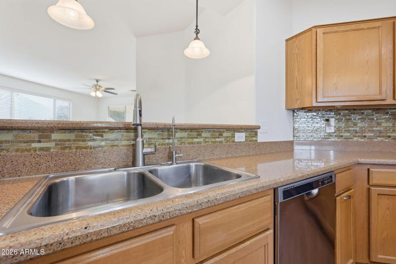 Counter open to Great Room