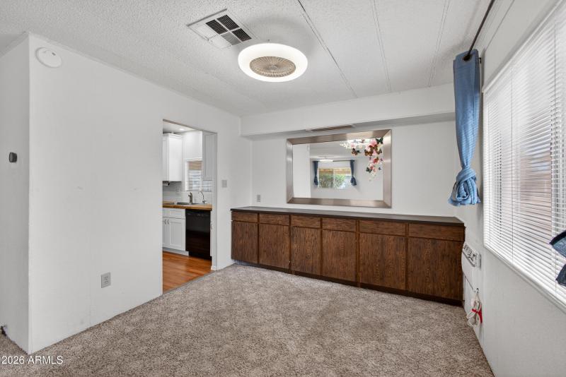 Storage in Dining Room