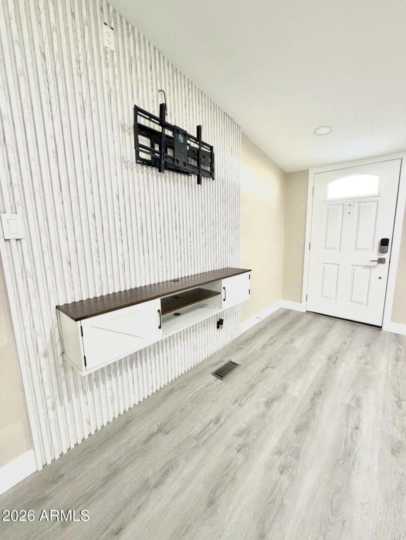 Entrance, Kitchen view