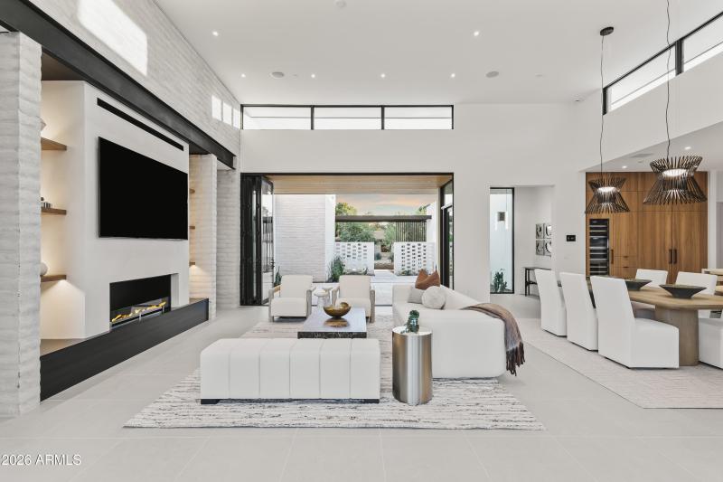 MAIN LIVING TO COURYARD VIEW