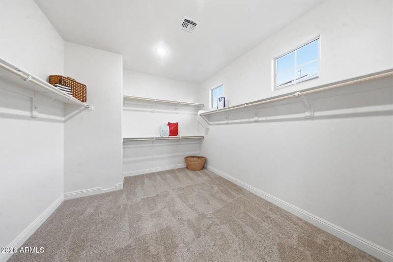 Primary Master Closet