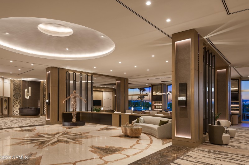 Phoenician Lobby Towards Reception