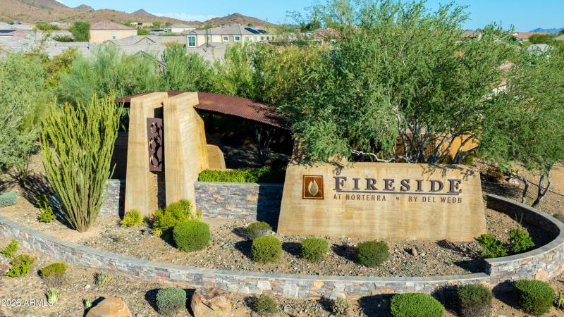 Aerial Community Entrance