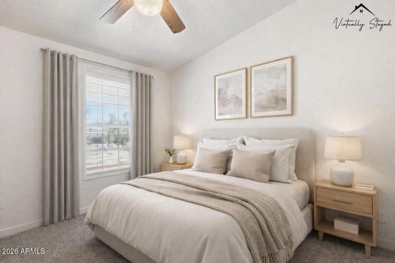 Bedroom 2 Virtually Staged