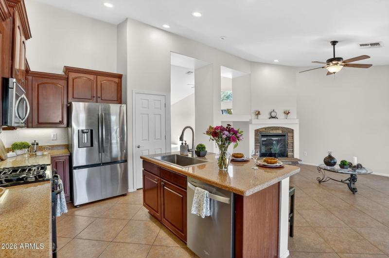 Granite-Style Counters & Views