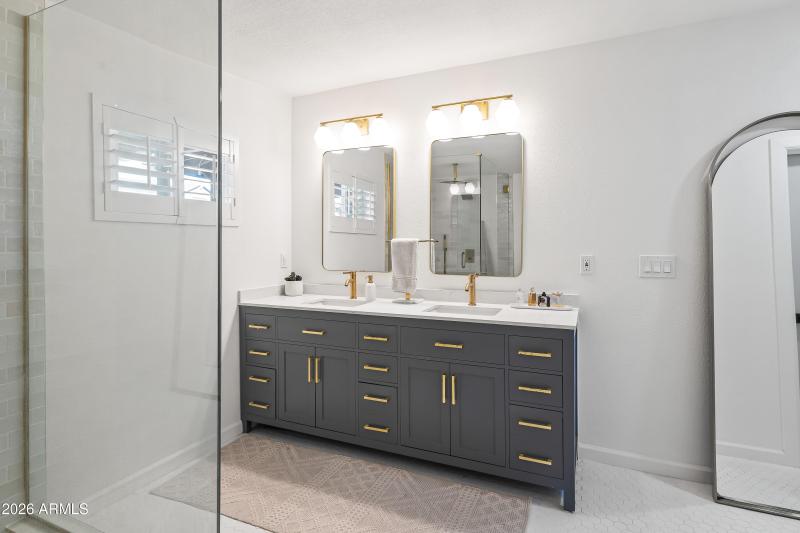 PRIMARY BATHRM - DUAL VANITIES