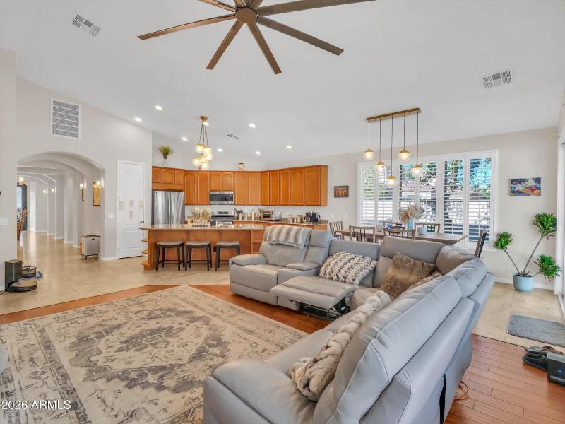 Oversized Living Spaces!