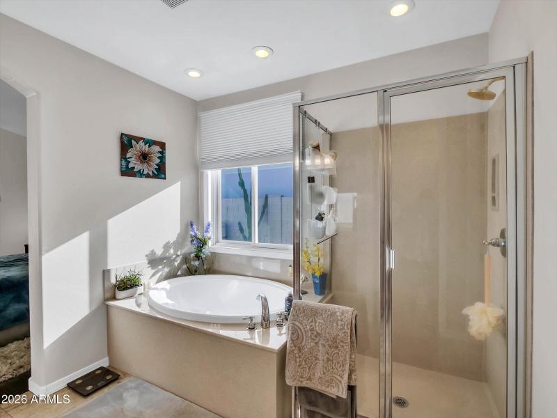 Primary Bath - Separate Tub & Shower