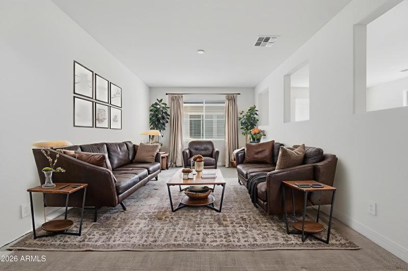 Upstairs Loft Staged