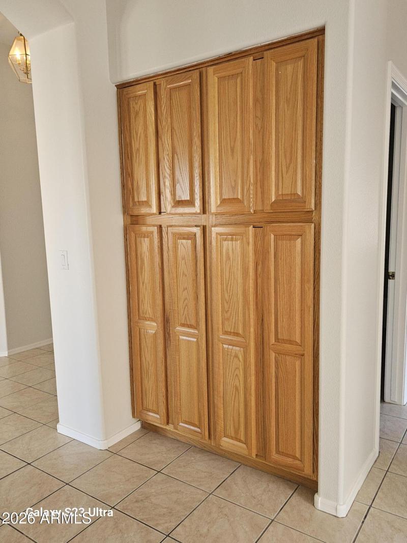 HALL WAY FULL PANTRY SPACE