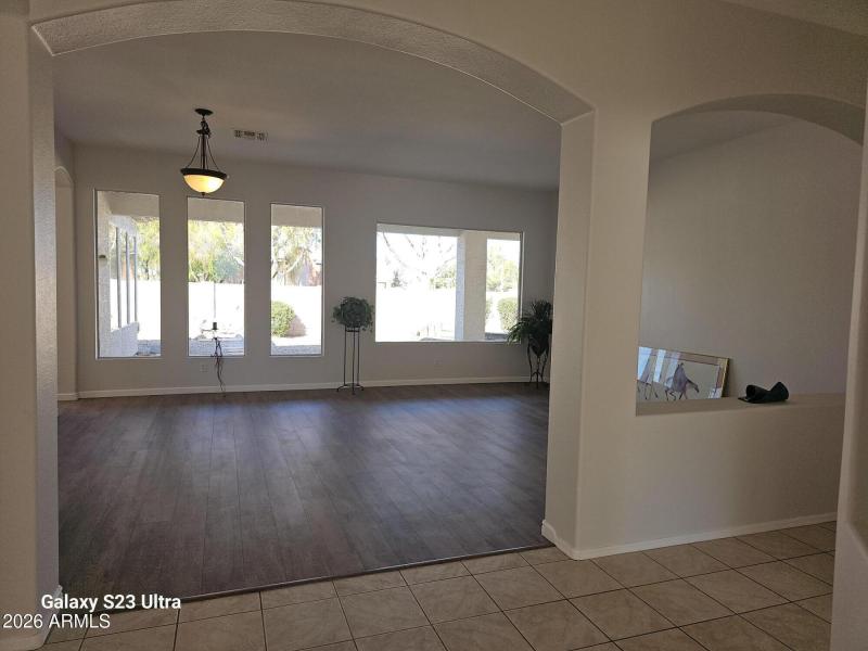 foyer view of the formal area