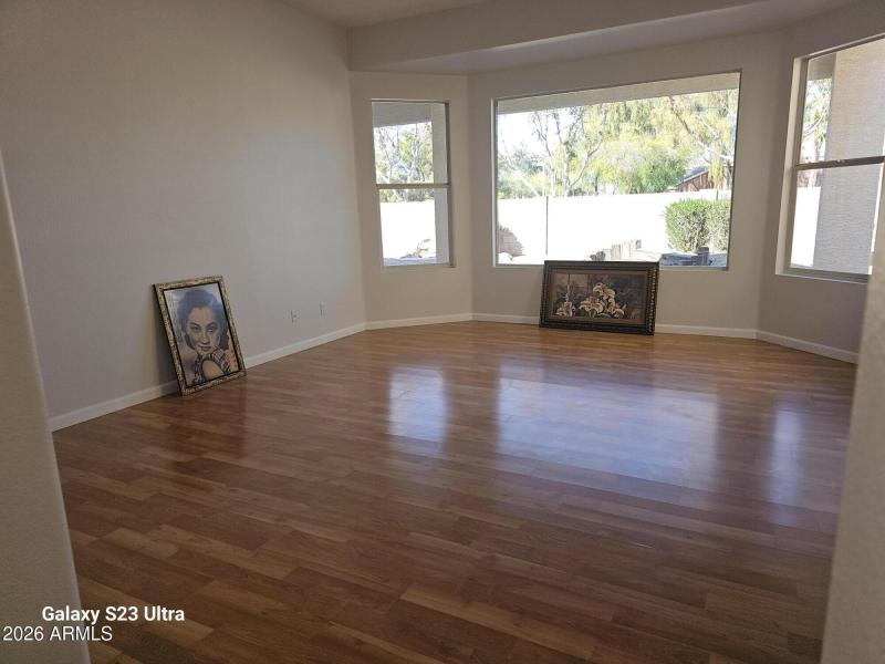 spacious primary suite