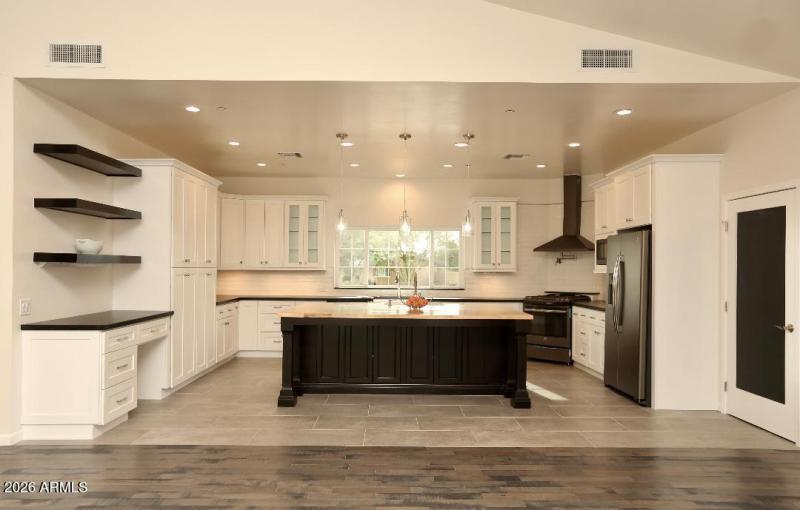 Chef gourmet kitchen