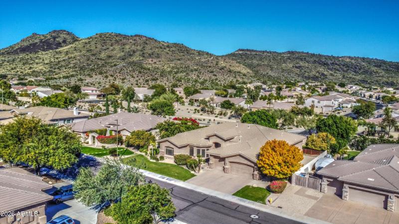 Drone view Deem Hills Recreational Park