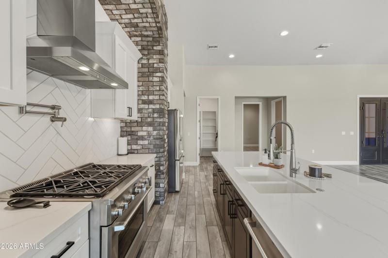 Kitchen to Walk In Pantry