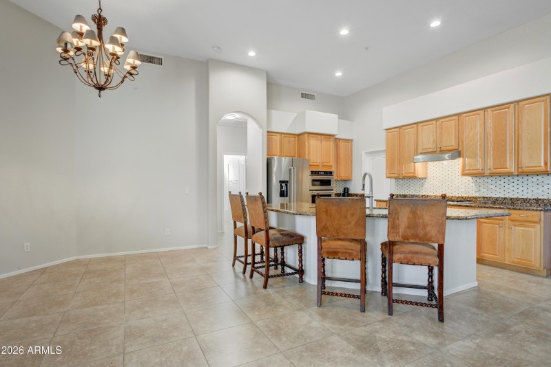 Dining Room and Kitchen