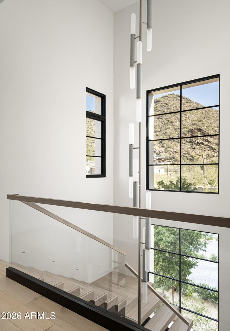 Stunning Staircase Chandelier