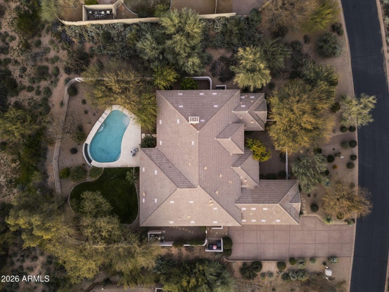 Aerial of home