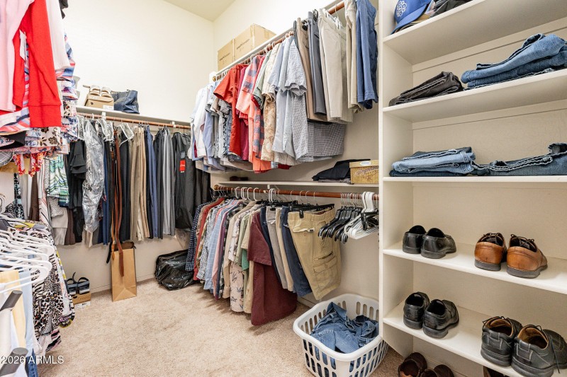 Primary Walk in Closet