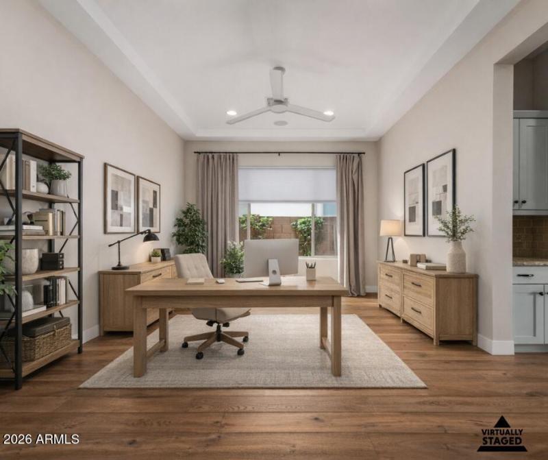 Flex Staged as Home Office