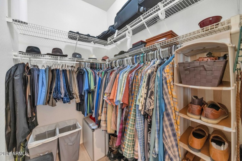 Primary - His Closet