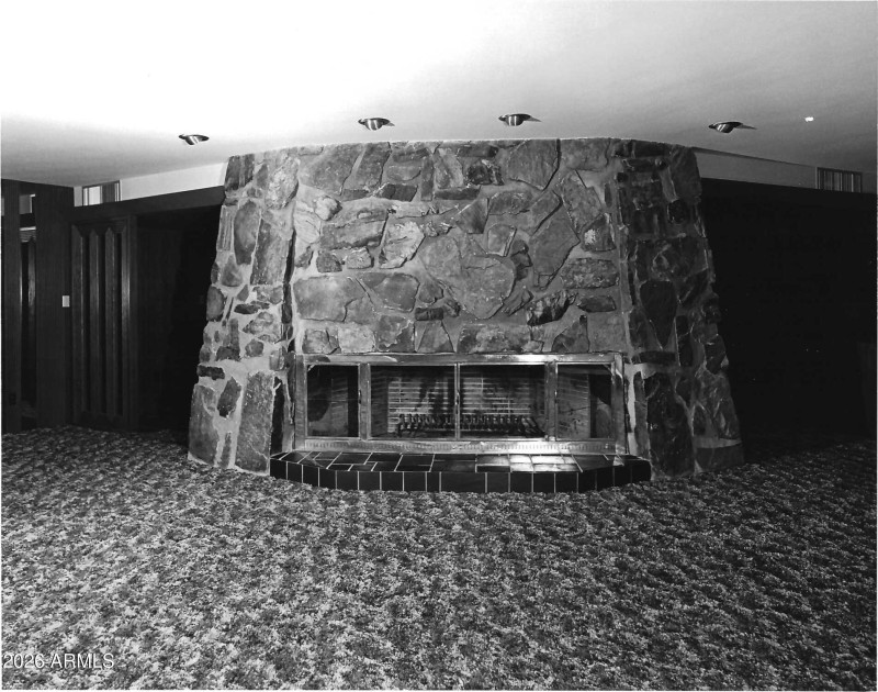 2141 E Palo Verde Living Room Fireplace