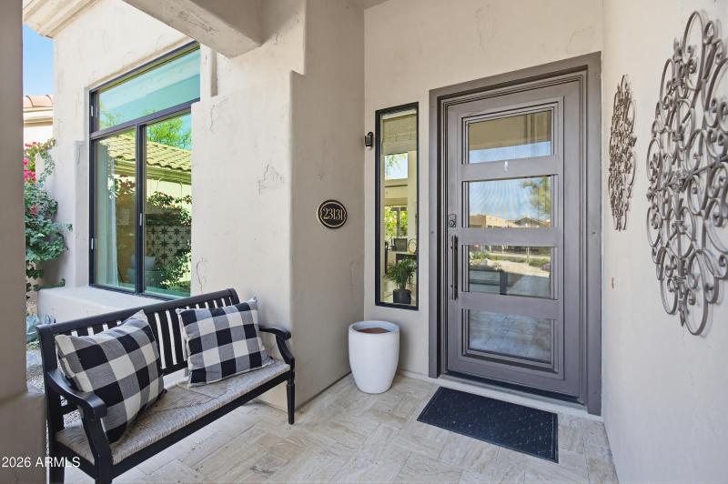 Inviting Front Entry