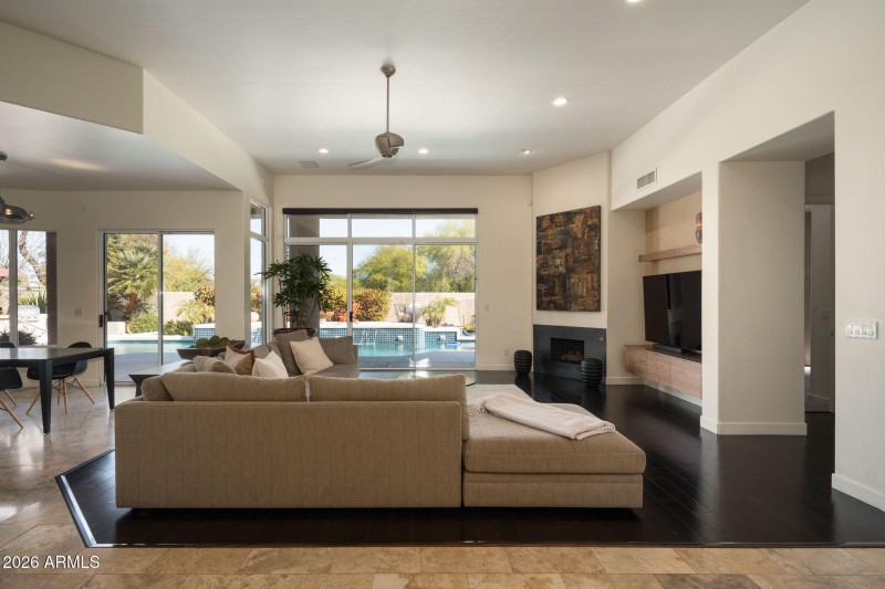 Patio Entrance from living room