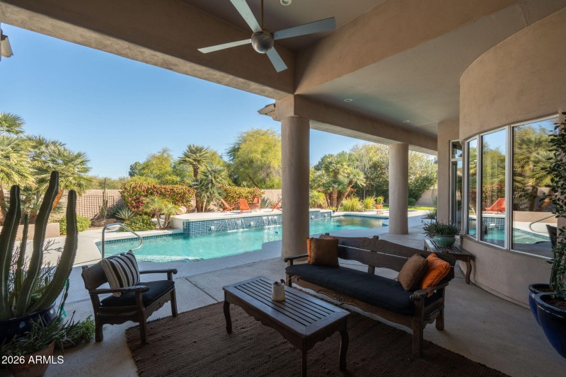 Expansive Covered Patio