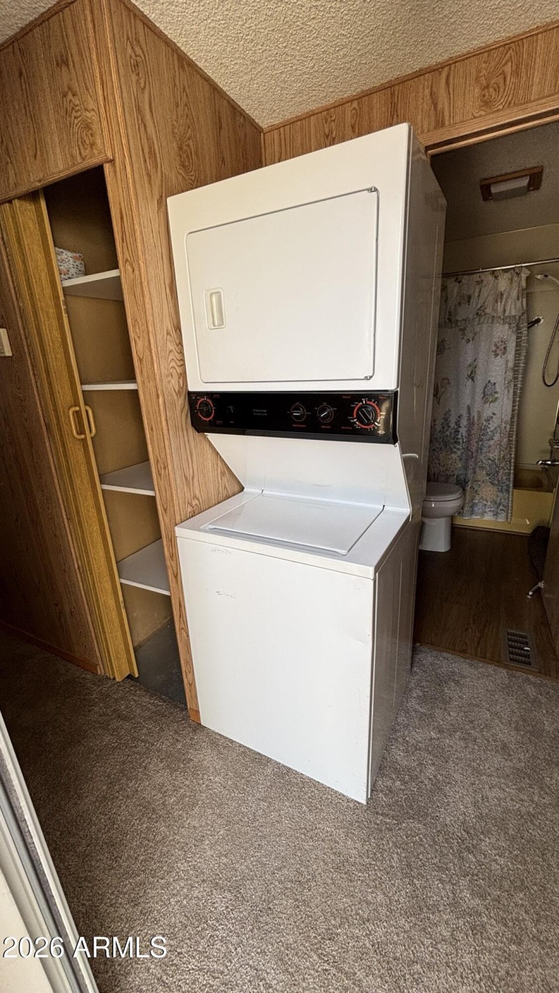 Washer Dryer Linen Closet