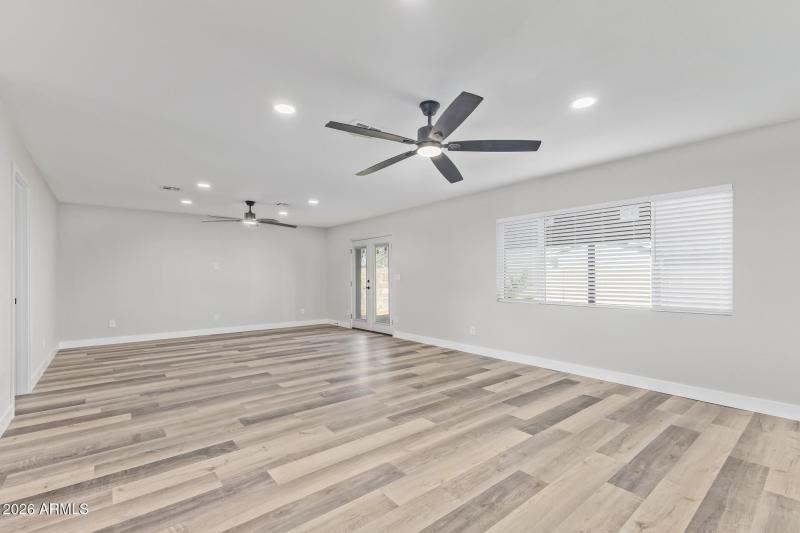 Bring the big screen t.v. here