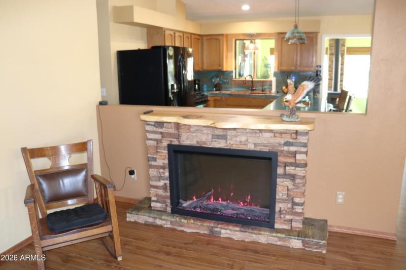 Fireplace in Living Room