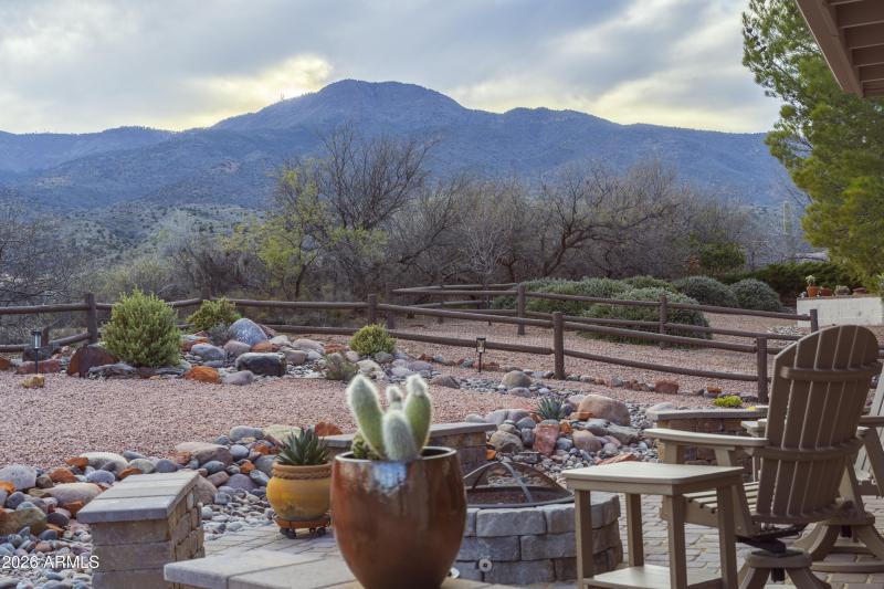 Firepit and Mingus View