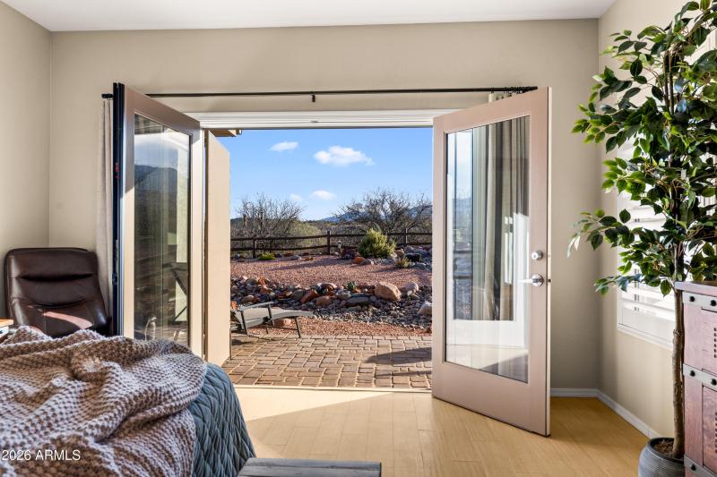 Primary Suite to Backyard