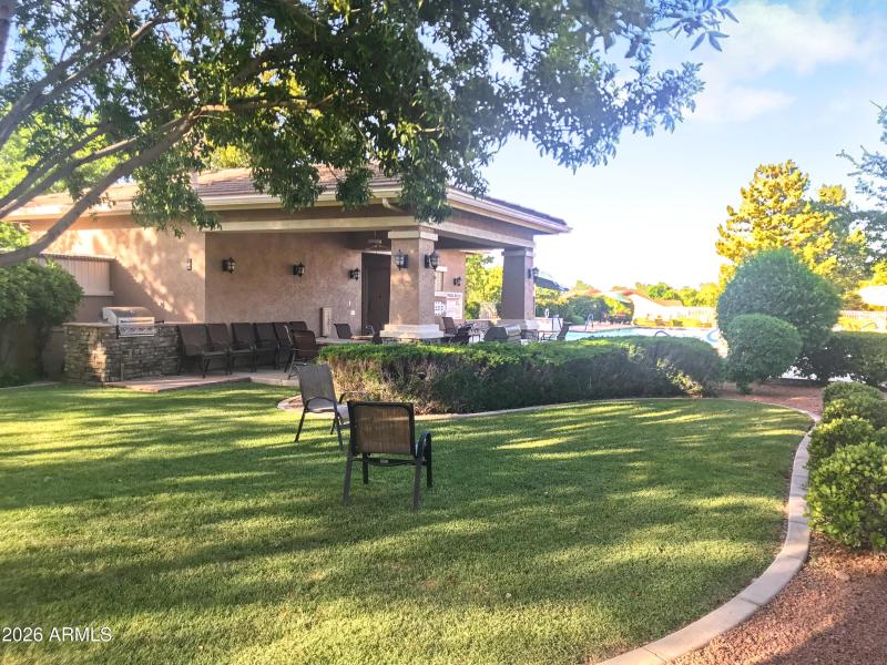 Grass and Grilling Area